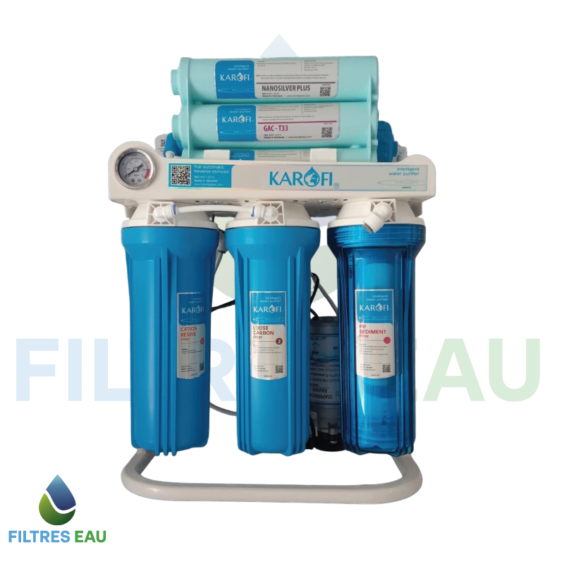 Osmoseur KAROFI 10 Étapes – Station de Purification et Reminéralisation Complète