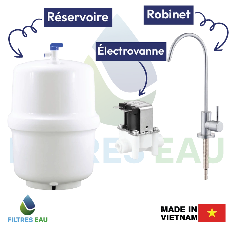 osmoseur TECOMEN 7 Étapes